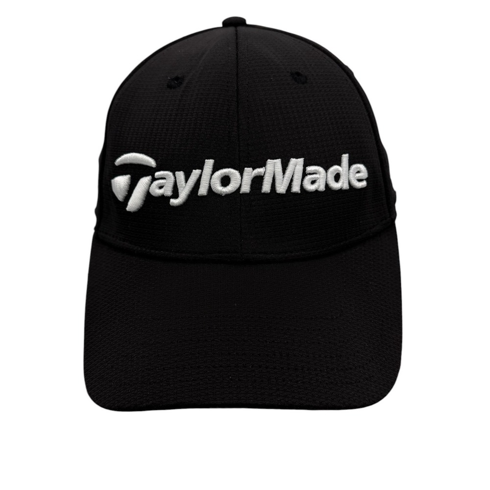 TaylorMade Burner Golf Hat Mens Black Adjustable Strapback T-Max Gear Cap